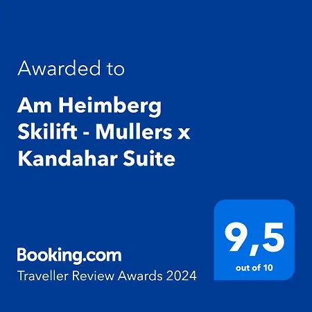 Am Heimberg Skilift - Mullers X Kandahar Apartamento
